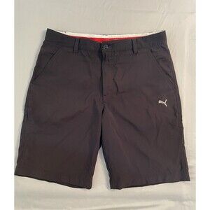 Puma Shorts Men’s Size 34 Black Chino Golf
